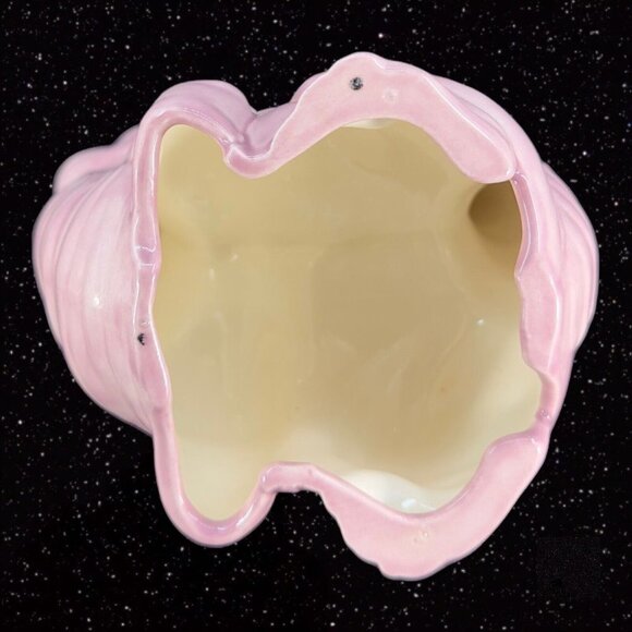 Ceramic Hand Painted Ceramic Pink Dinosaur Figurine Whimsical Figure Vintage - Picture 6 of 12